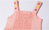 Mary Jane Flower Embroided Summer Dress