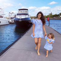 Mommy & Me Nine Quarter Tassel Dress