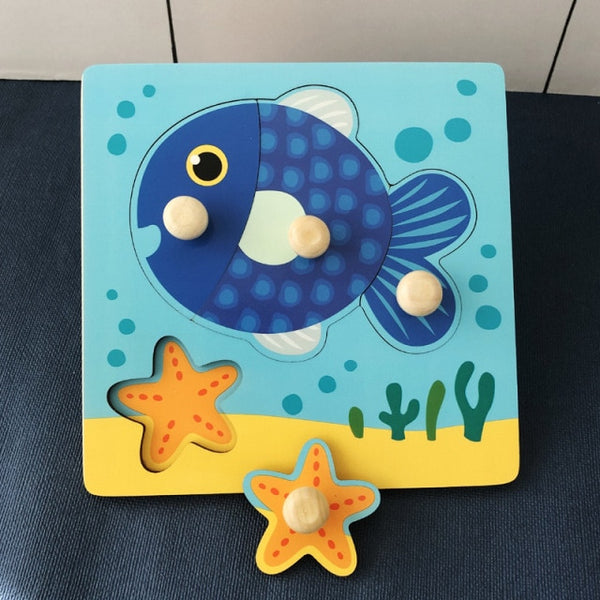 Children's Wooden Educational Puzzles