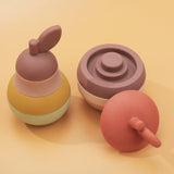 Silicone Fruit Stacking Toys