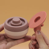 Silicone Fruit Stacking Toys