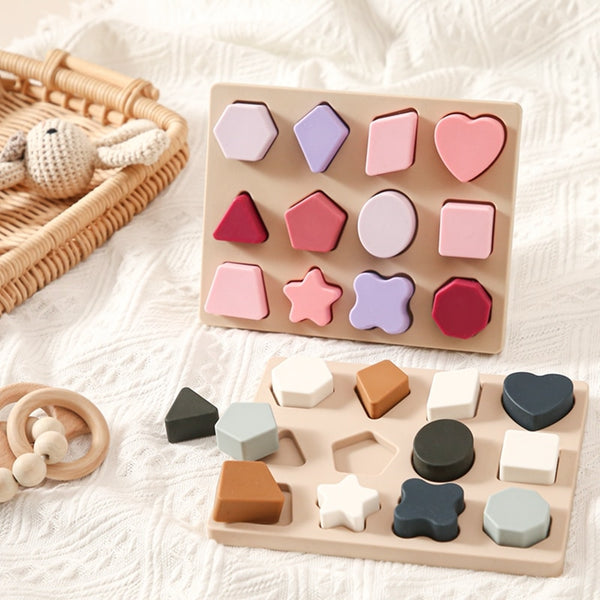 Children's Silicone Shape Puzzle