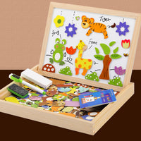 Children's Wooden Magnetic Learning Board