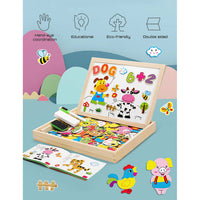 Children's Wooden Magnetic Learning Board