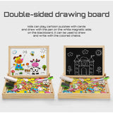 Children's Wooden Magnetic Learning Board