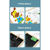 Children's Wooden Magnetic Learning Board