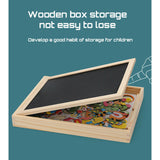 Children's Wooden Magnetic Learning Board