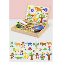 Children's Wooden Magnetic Learning Board