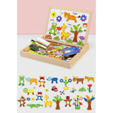 Children's Wooden Magnetic Learning Board