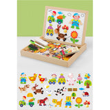 Children's Wooden Magnetic Learning Board