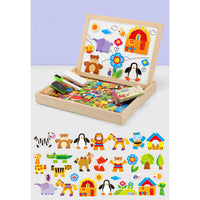 Children's Wooden Magnetic Learning Board