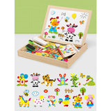 Children's Wooden Magnetic Learning Board